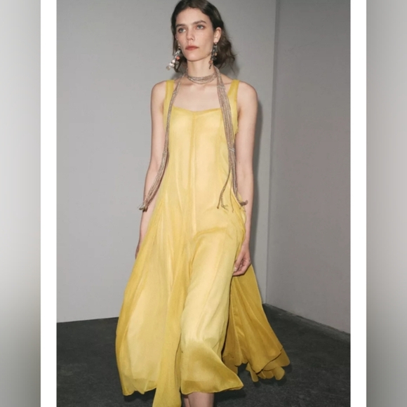 Zara ZW Collection Midi Dress - Picture 7 of 13